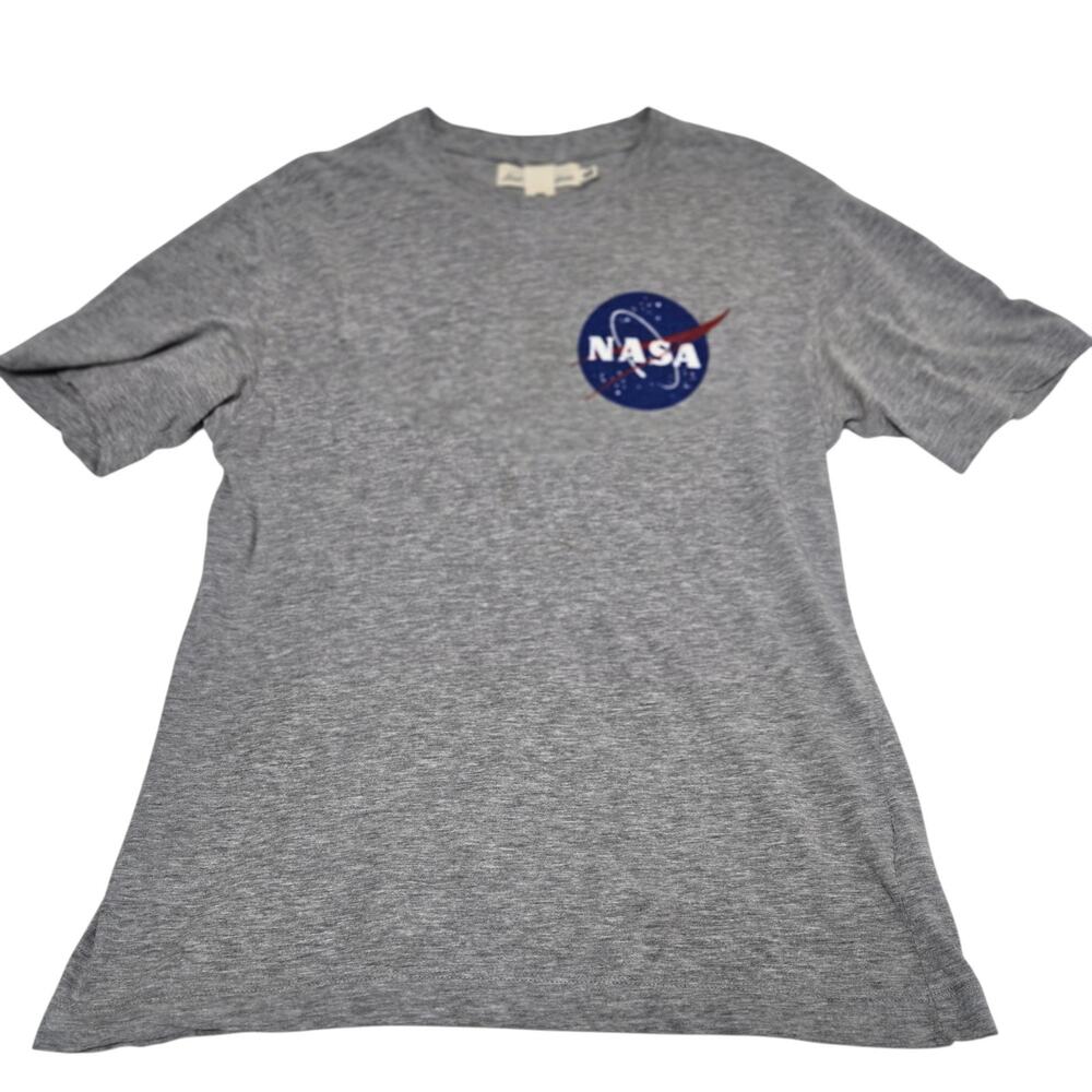 H&M Men's NASA T-shirt With Logo Medium Gray
